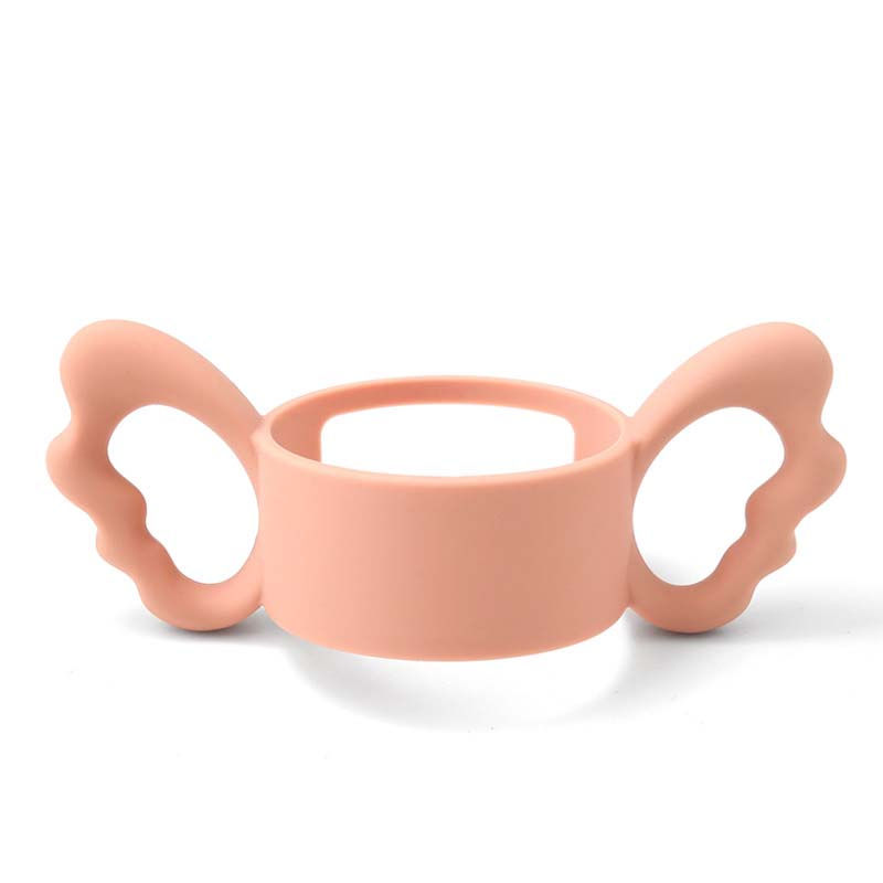 Thumbnail: Wide-Neck Square Bottle Silicone Handle Baby Bottle Accessory Hergen Angel Handl