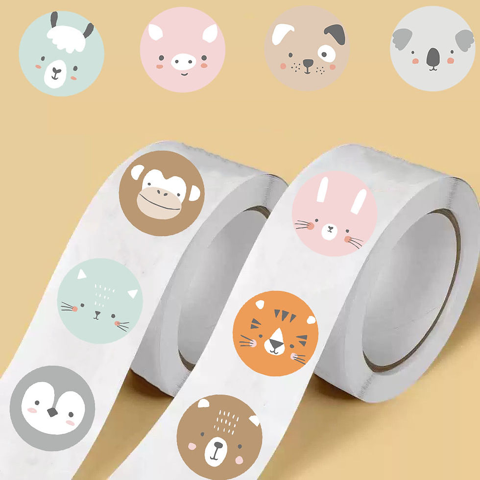 Thumbnail: 500PCS Animal Rall Stickers Game Personalize Phone Casual Phone Laptop Luggage S
