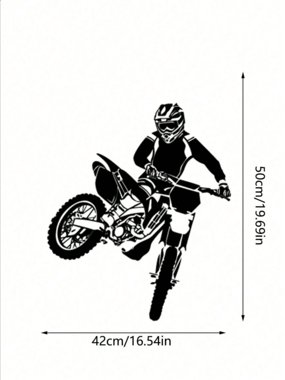 Thumbnail: Black and white cool motorcycle stickers, beloved motorcycle stickers for decora