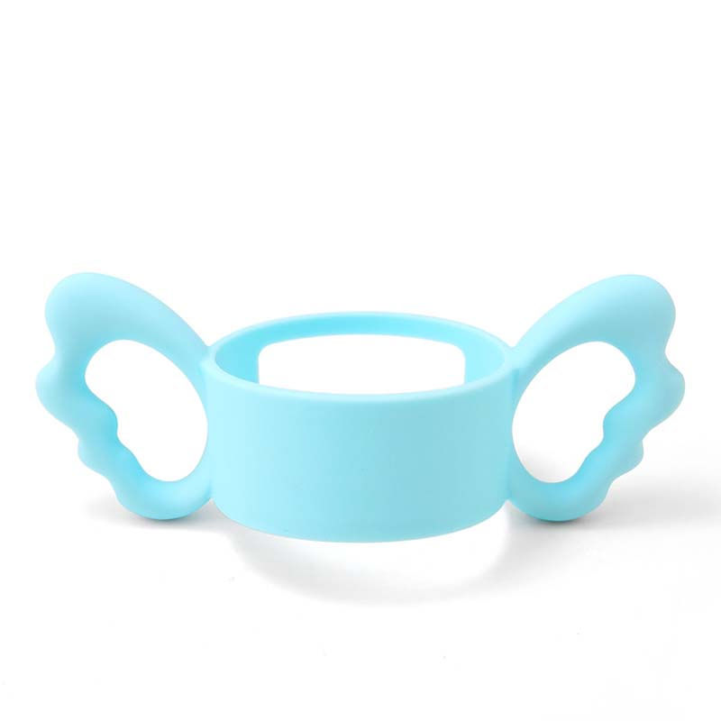 Thumbnail: Wide-Neck Square Bottle Silicone Handle Baby Bottle Accessory Hergen Angel Handl