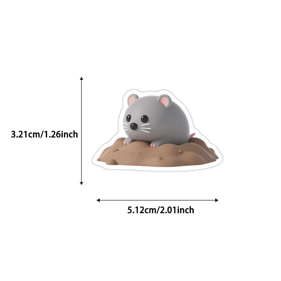 Thumbnail: 60Pcs Cute Animal Graffiti Stickers Creative Cartoon DIY Stationery Decor Sticke