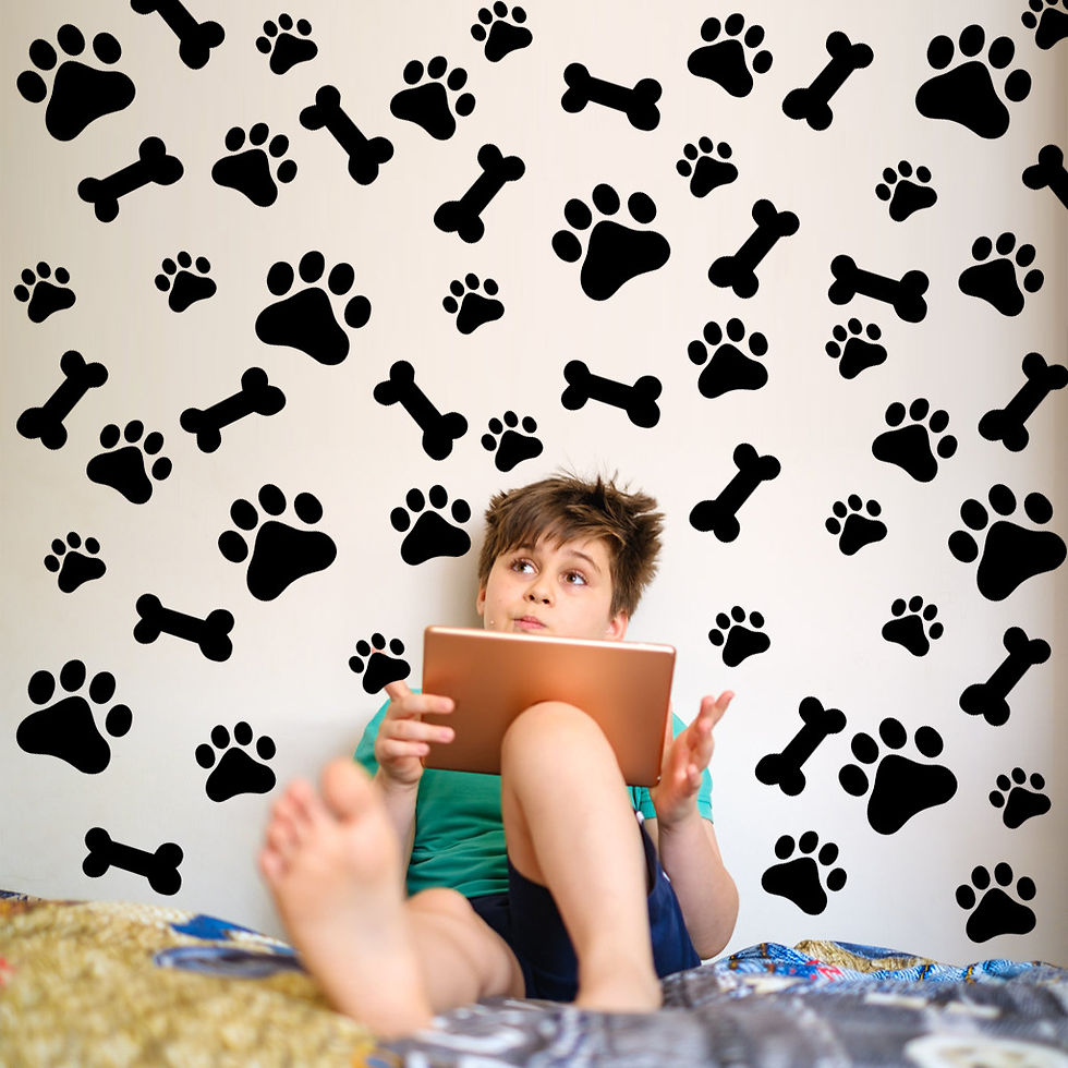 Thumbnail: Cute Unicorn Wall Sticker For Children's Room Kids Room Baby Bedroom Decor Self-