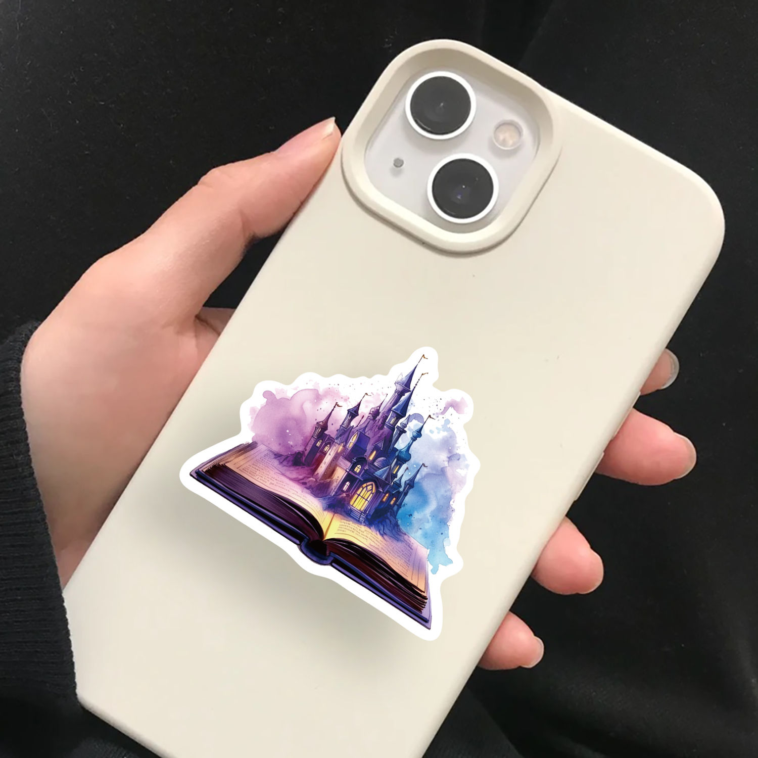 50PCS Funny Magic Tome Stickers Cartoon Aesthetic DIY Skateboard Laptop Luggage 