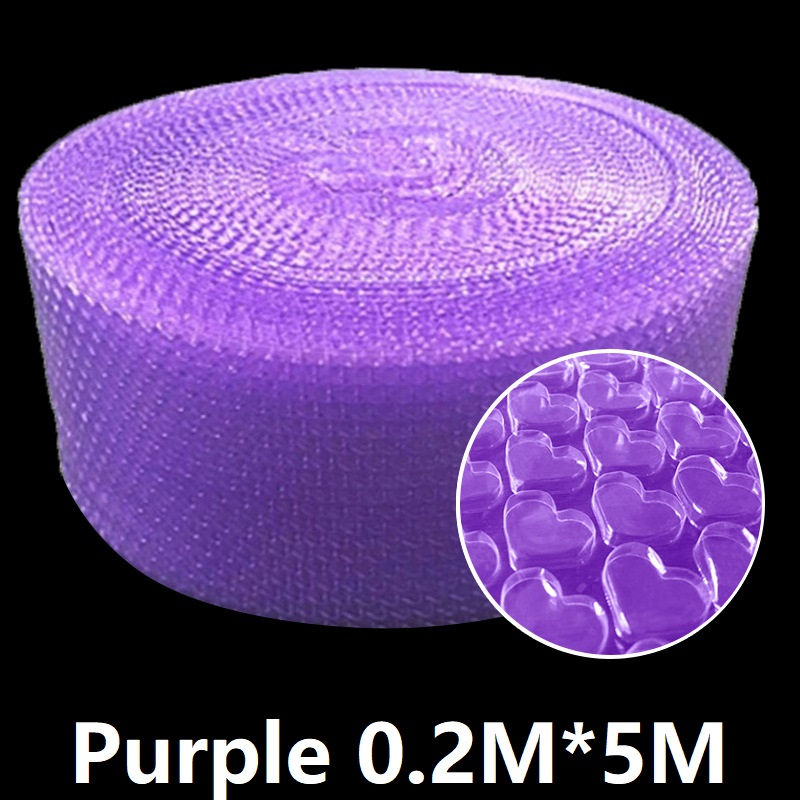 Thumbnail: 0.2*5M Buffer Packaging Heart Bubble Wrap Bubblewrap Bubble Paper Foam Roll for 