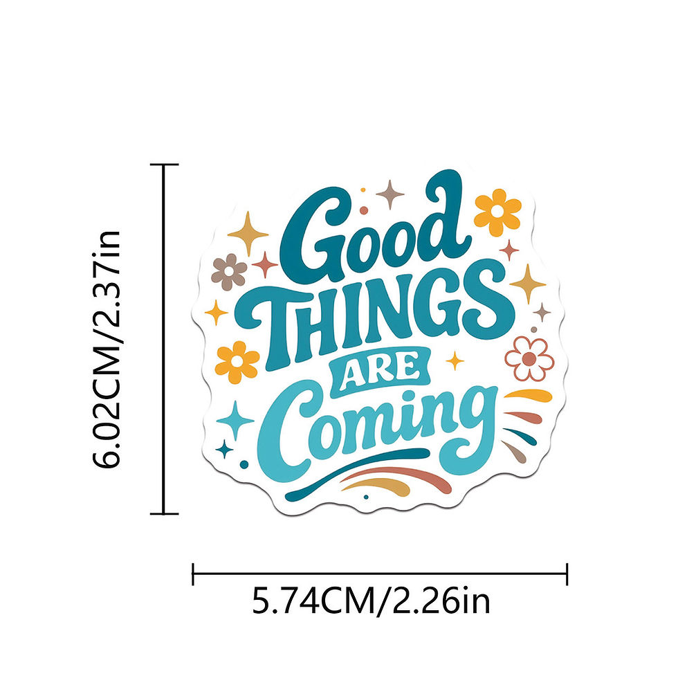 Thumbnail: 50Pcs Healing Floral Motivational Stickers Waterproof Decals For Notebook Cup De