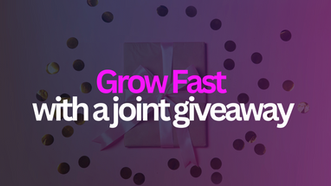 How to Grow Your Instagram FAST with a Joint Giveaway (Free & Easy Strategy)
