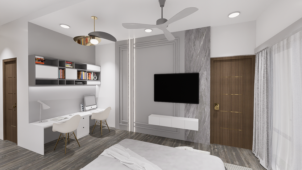 Master bedroom design