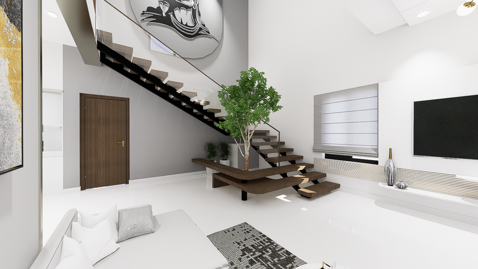 Double height Courtyard design