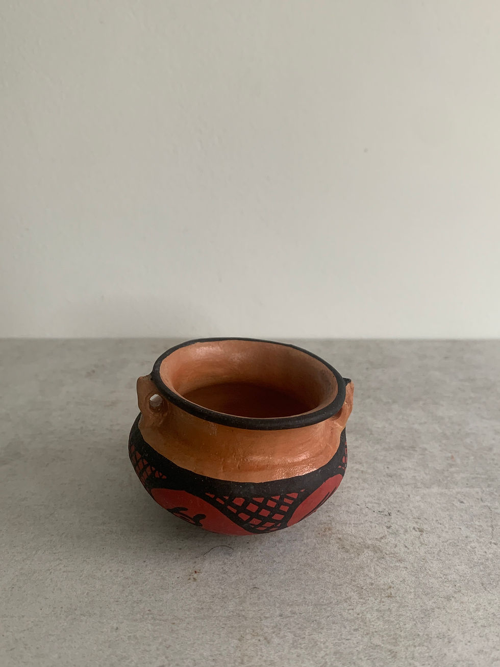 Thumbnail: Hand Painted South American Terracotta Bowls