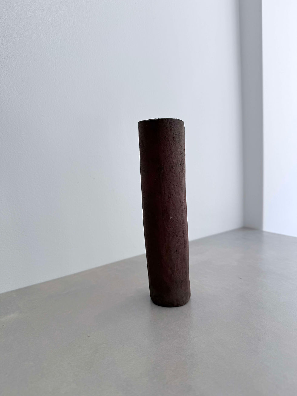 Thumbnail: Japanese Stoneware Column Vase