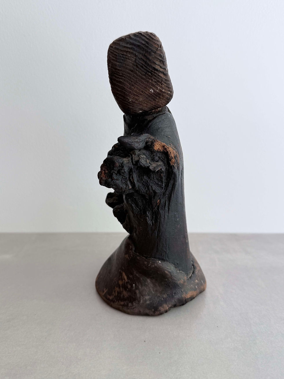 Thumbnail: Japanese Burl Wood Figure