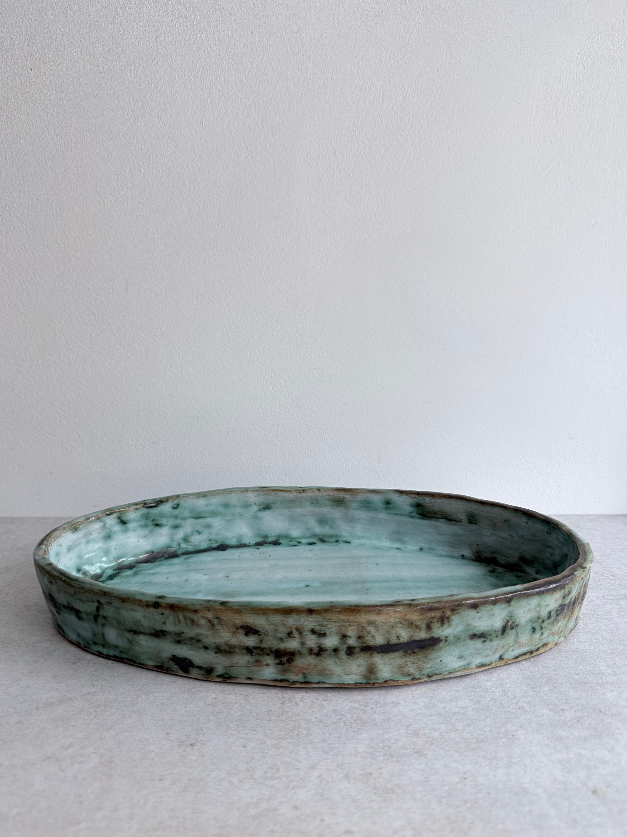 Mid Century Elizabeth Ann MacPhail Oval Platter