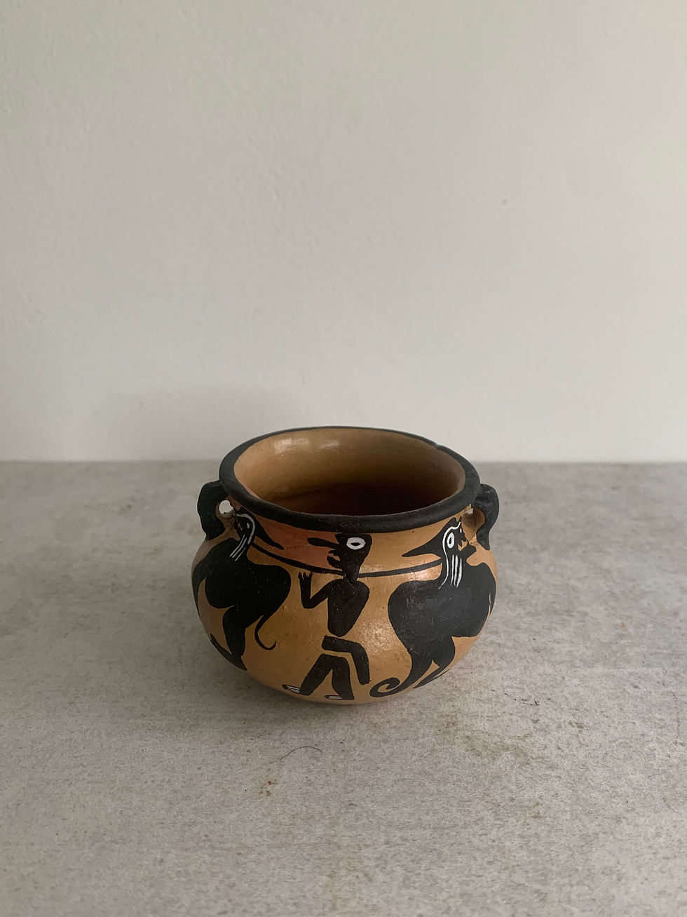 Thumbnail: Hand Painted South American Terracotta Bowls