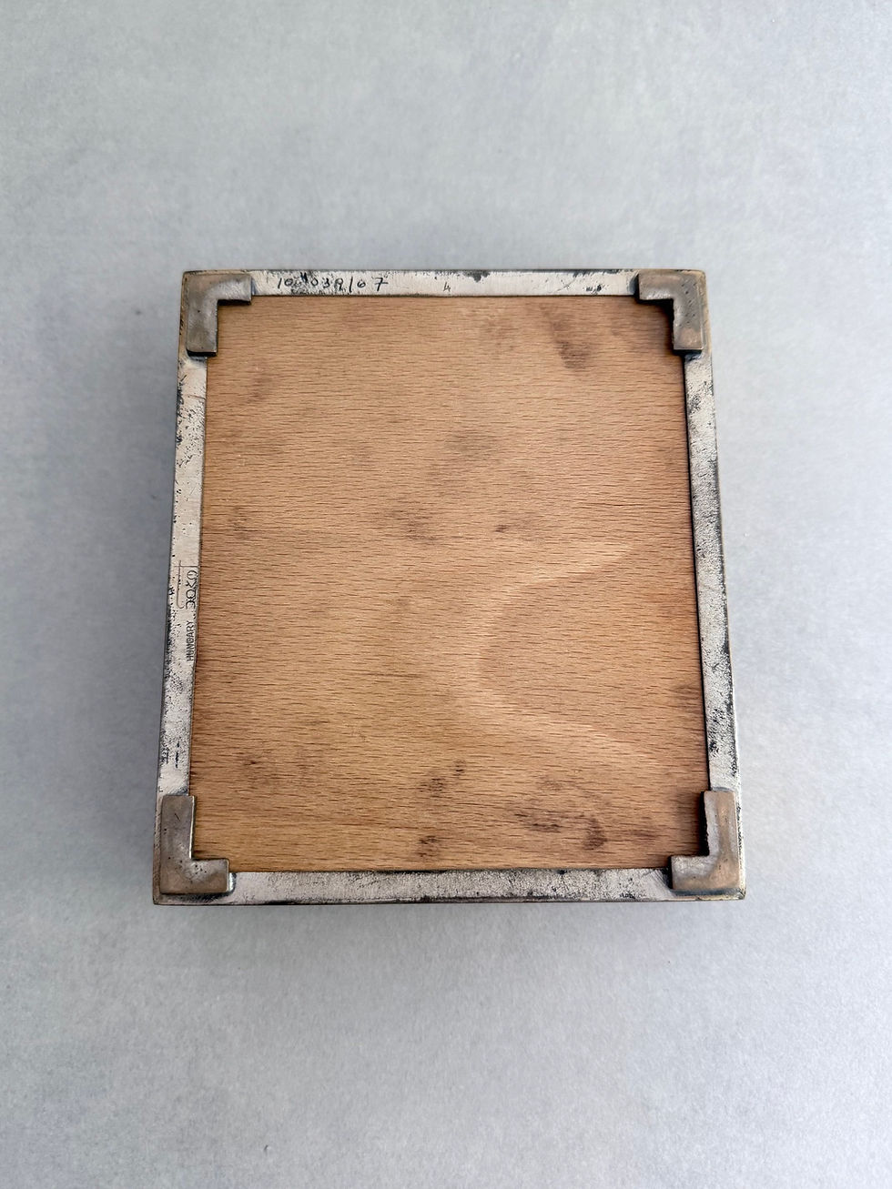 Thumbnail: Mid 20th C Hungarian Cigarette Box by Margit Tevan