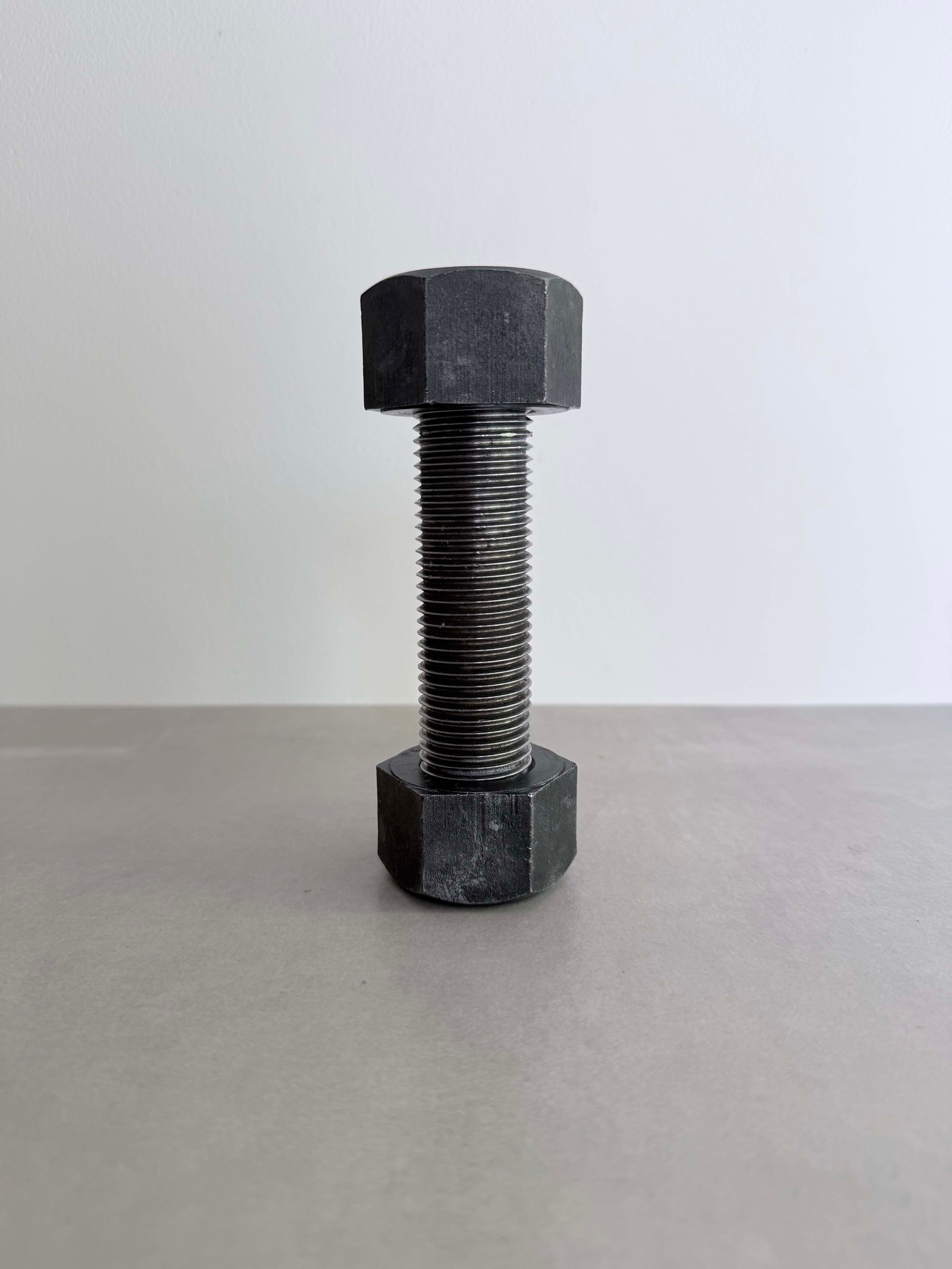 Vintage Oversized Industrial Bolt