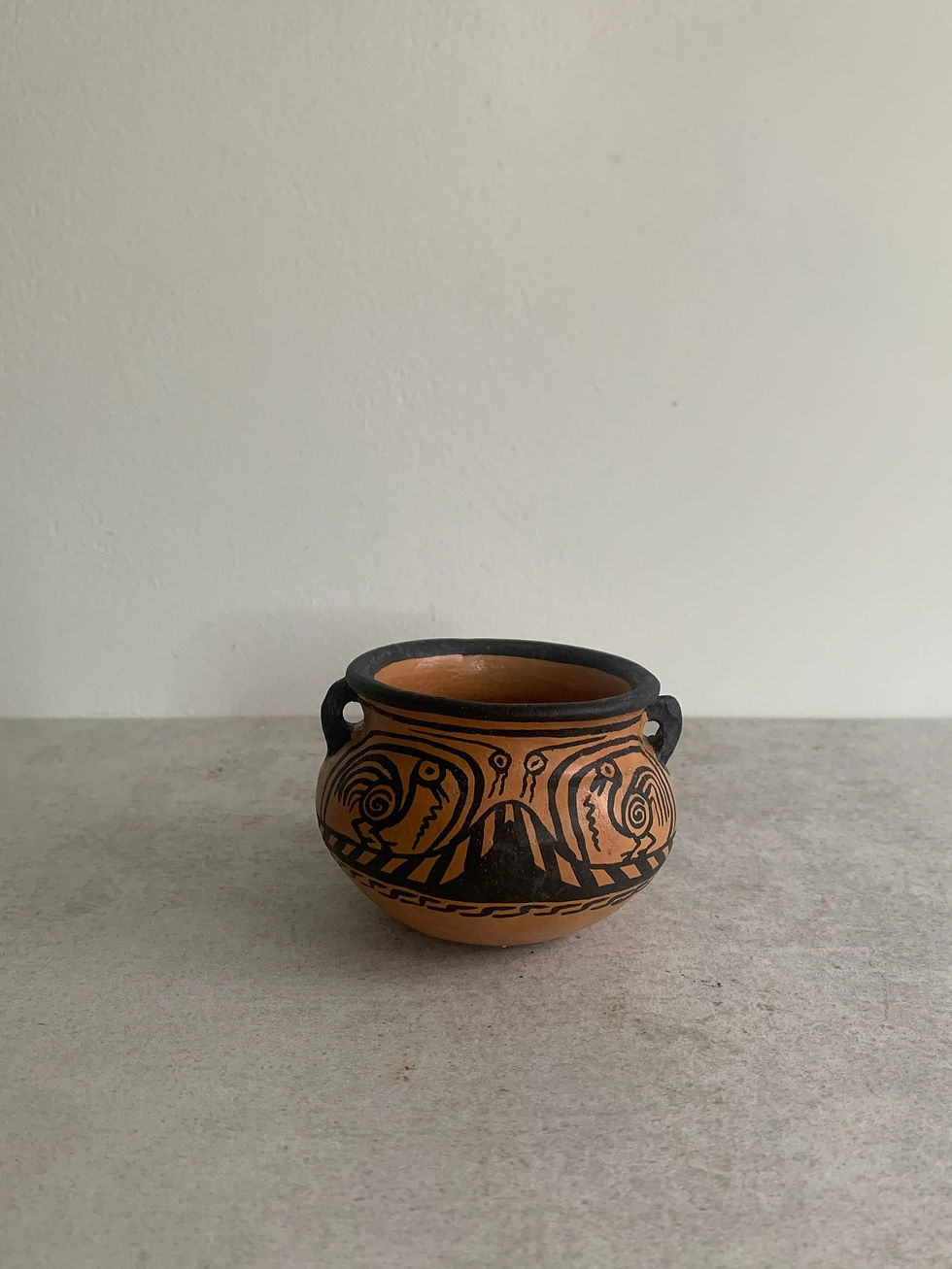 Thumbnail: Hand Painted South American Terracotta Bowls