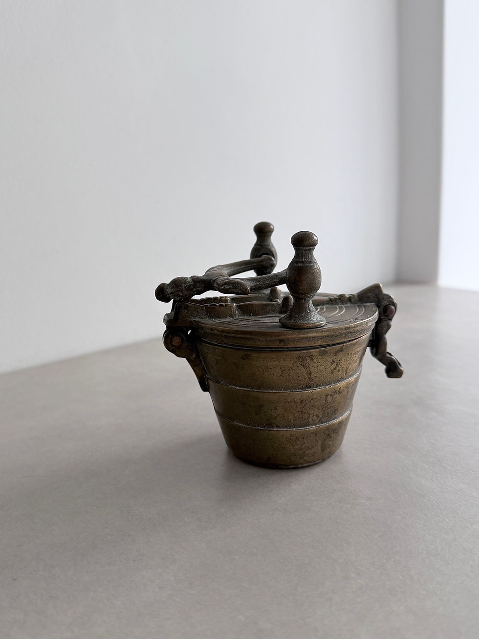 Thumbnail: Early 19th Century German Nested Apothecary Weights