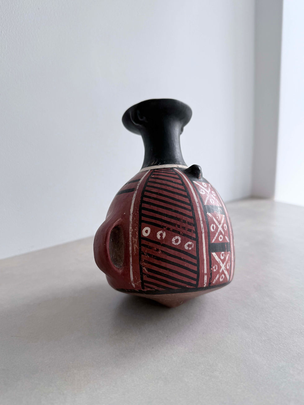 Thumbnail: Inca Inspired Andean Ceramic Vessel