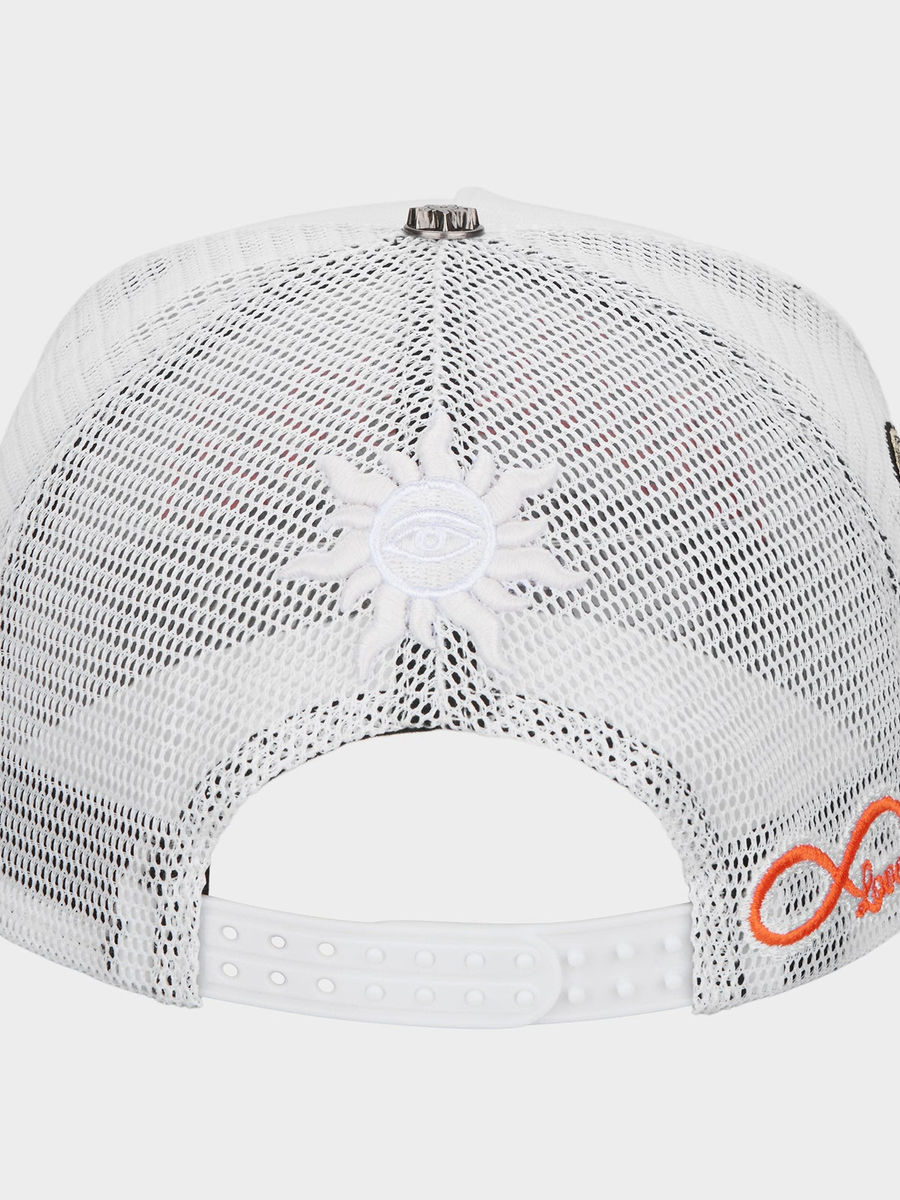 GS Forever Trucker Hat (White/Blue/Orange) — view 5