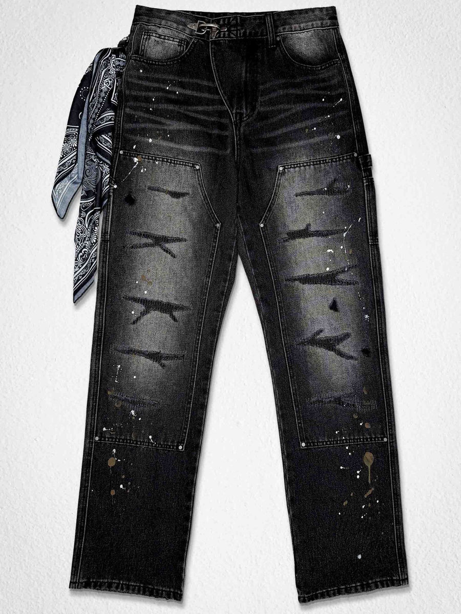 CANVAS FIRE WORKWEAR PANTS (FRP3125BS) — view 1