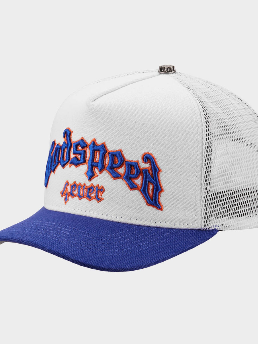 GS Forever Trucker Hat (White/Blue/Orange) — view 3