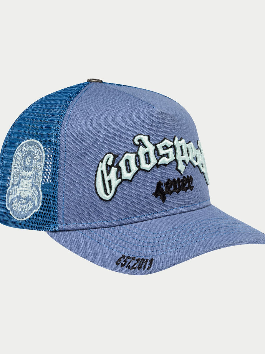 GS Forever Trucker Hat (Triple Blue) — view 2