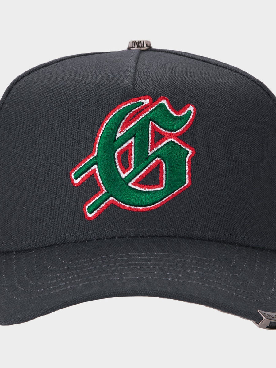 Godspeed Insignia Hat (Black/Green/Red) — view 2