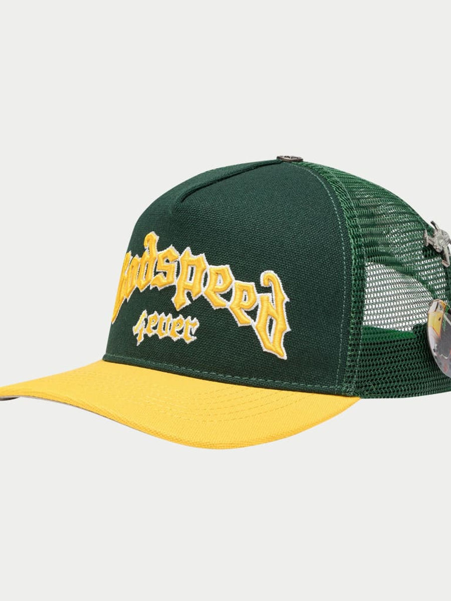 GS Forever Trucker Hat (Green/Yellow) — view 3