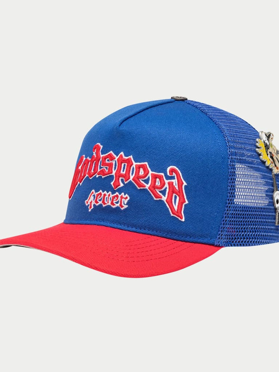 GS Forever Trucker Hat (Blue/Red) — view 3