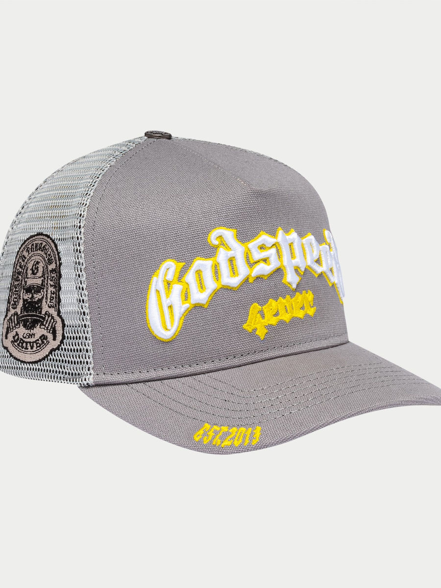 GS Forever Trucker Hat (Grey/Yellow) — view 3
