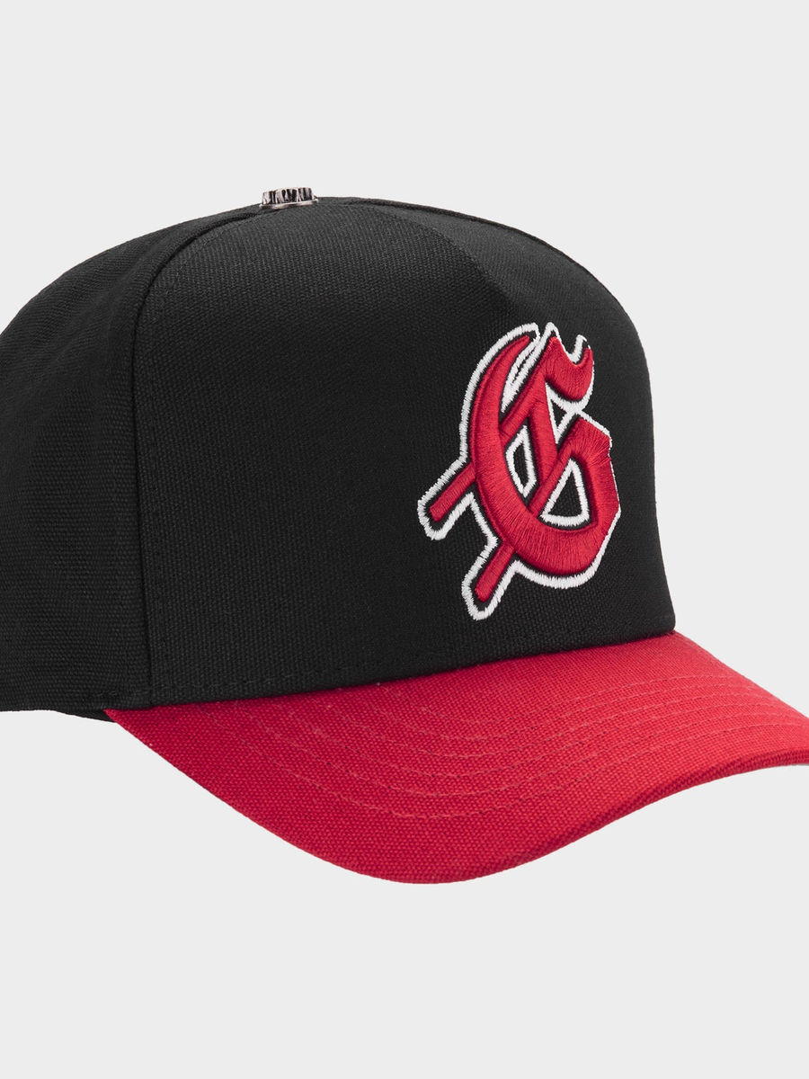 Godspeed Insignia Hat (Black/Red) — view 3