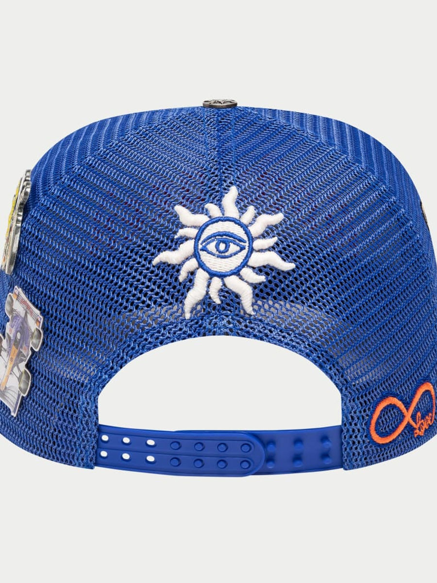 GS Forever Trucker Hat (Blue/Red) — view 4