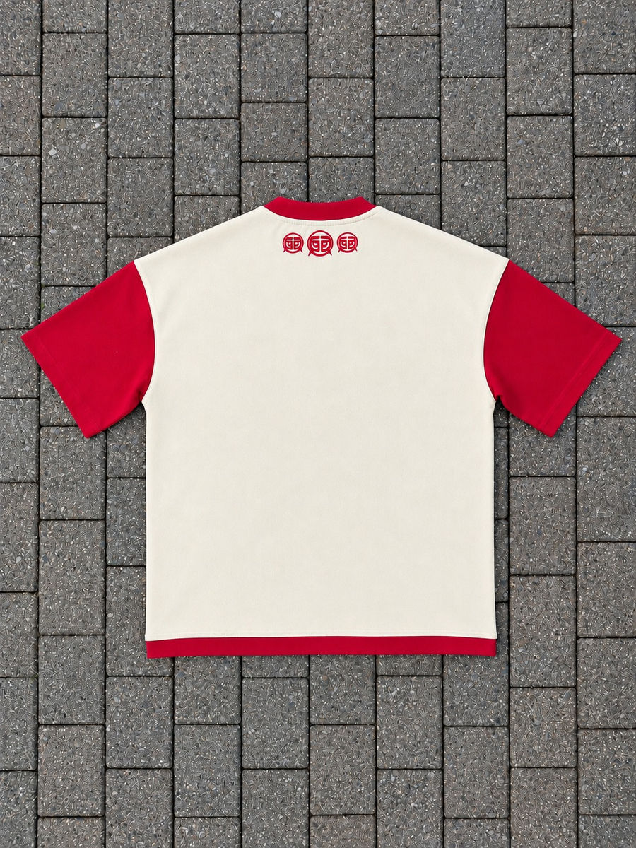 Silence - Acid Wash Oversized Tee- 03 — view 5