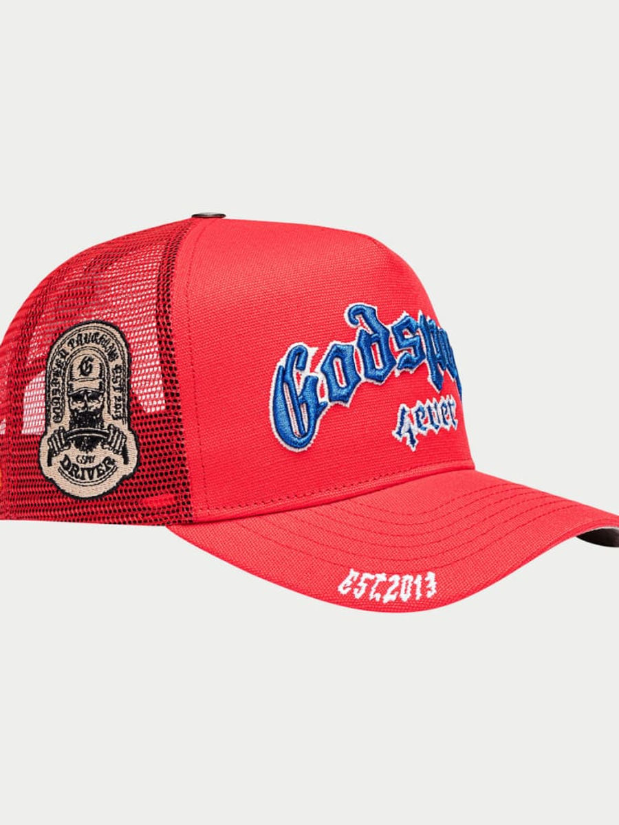 GS Forever Trucker Hat (Red/White/Blue) — view 3