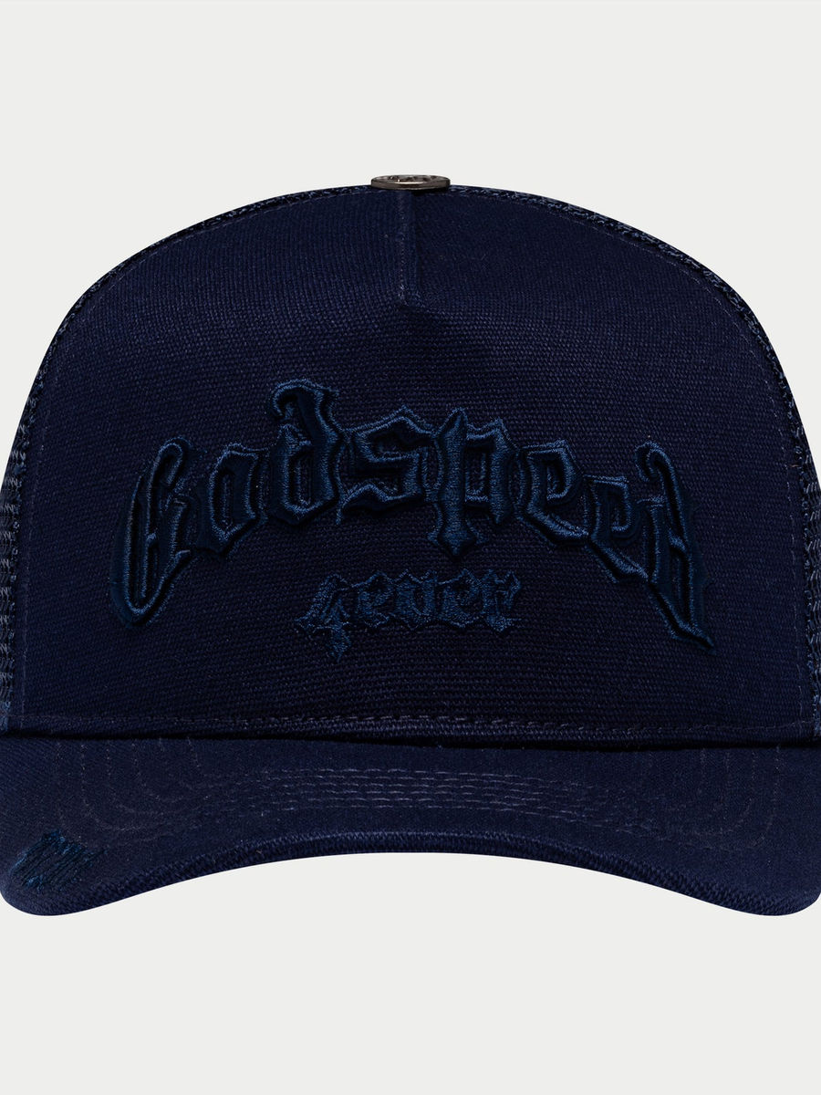 GS Forever Trucker Hat (Navy/Navy) — view 1