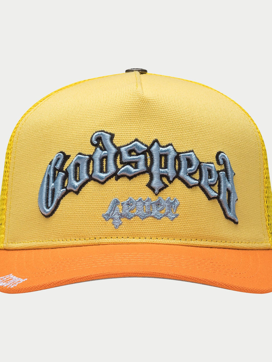 GS Forever Trucker Hat (Yellow/Orange) — view 1