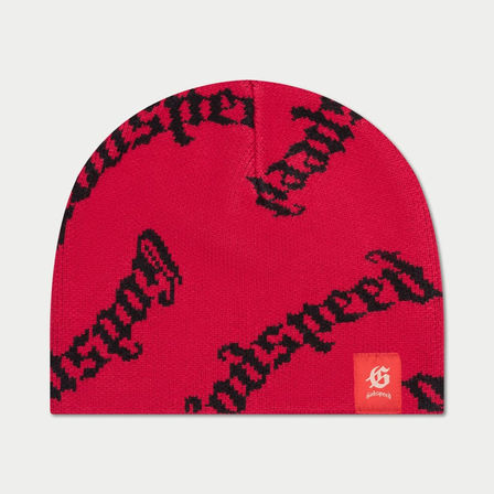 OG Logo: Godspeed OG Logo Beanie (Red)
