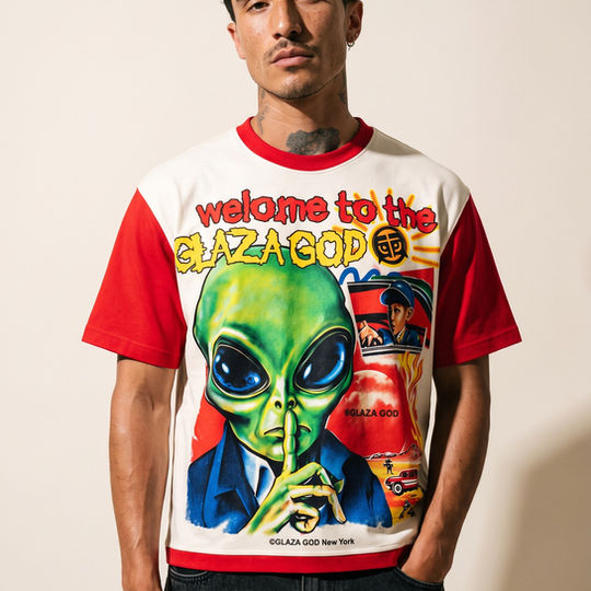 Silence - Acid Wash Oversized Tee- 03