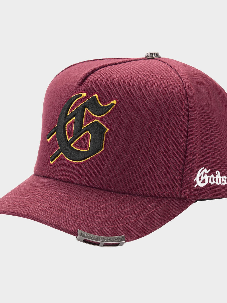 Godspeed Insignia Hat (Red Wine) — view 1