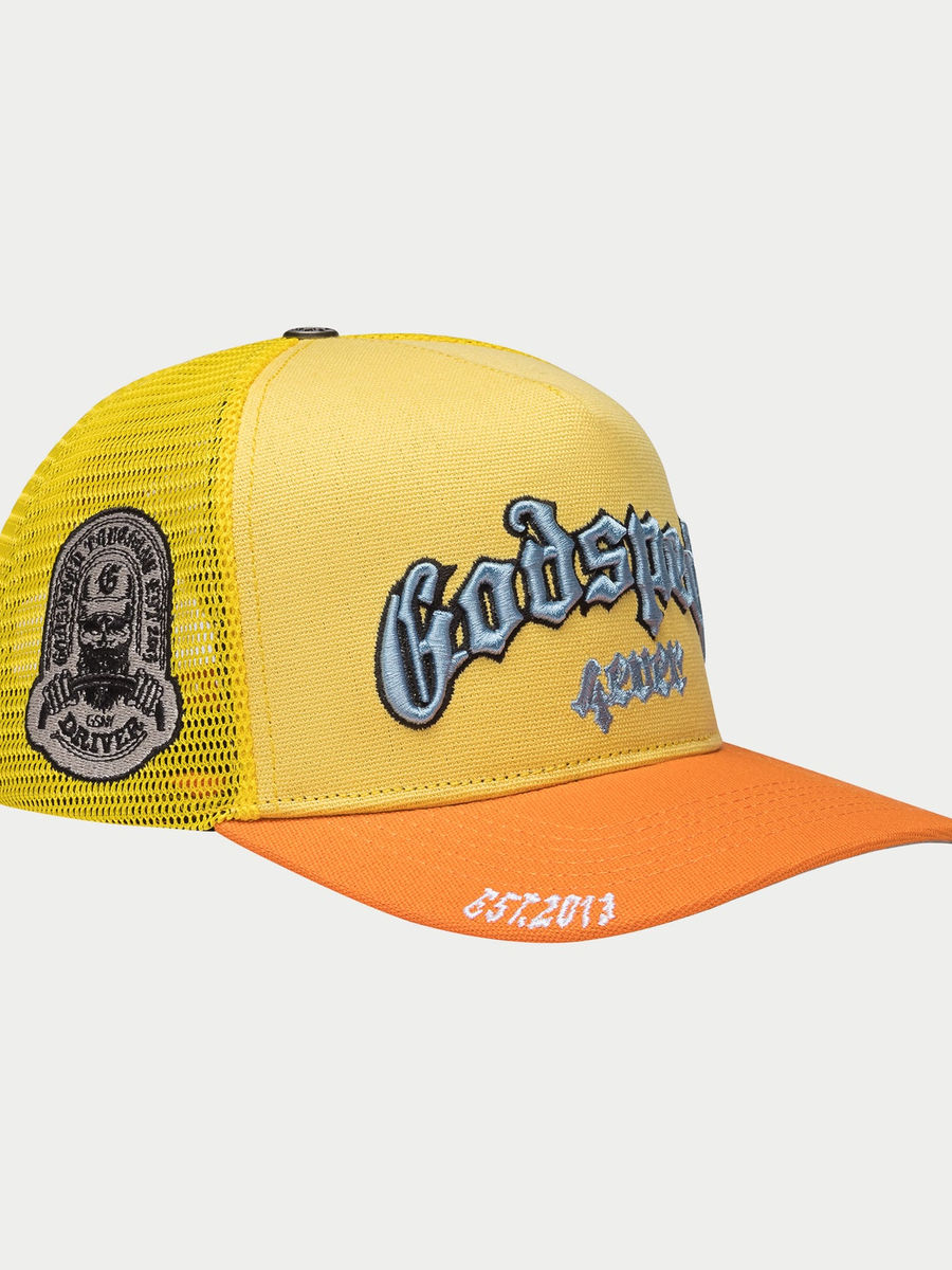 GS Forever Trucker Hat (Yellow/Orange) — view 4