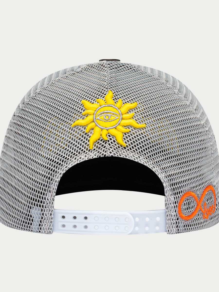 GS Forever Trucker Hat (Grey/Yellow) — view 4