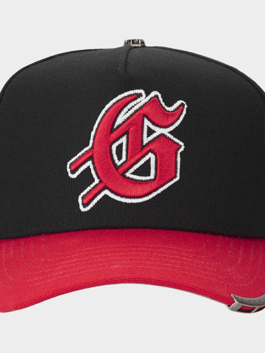 Godspeed Insignia Hat (Black/Red) — view 2