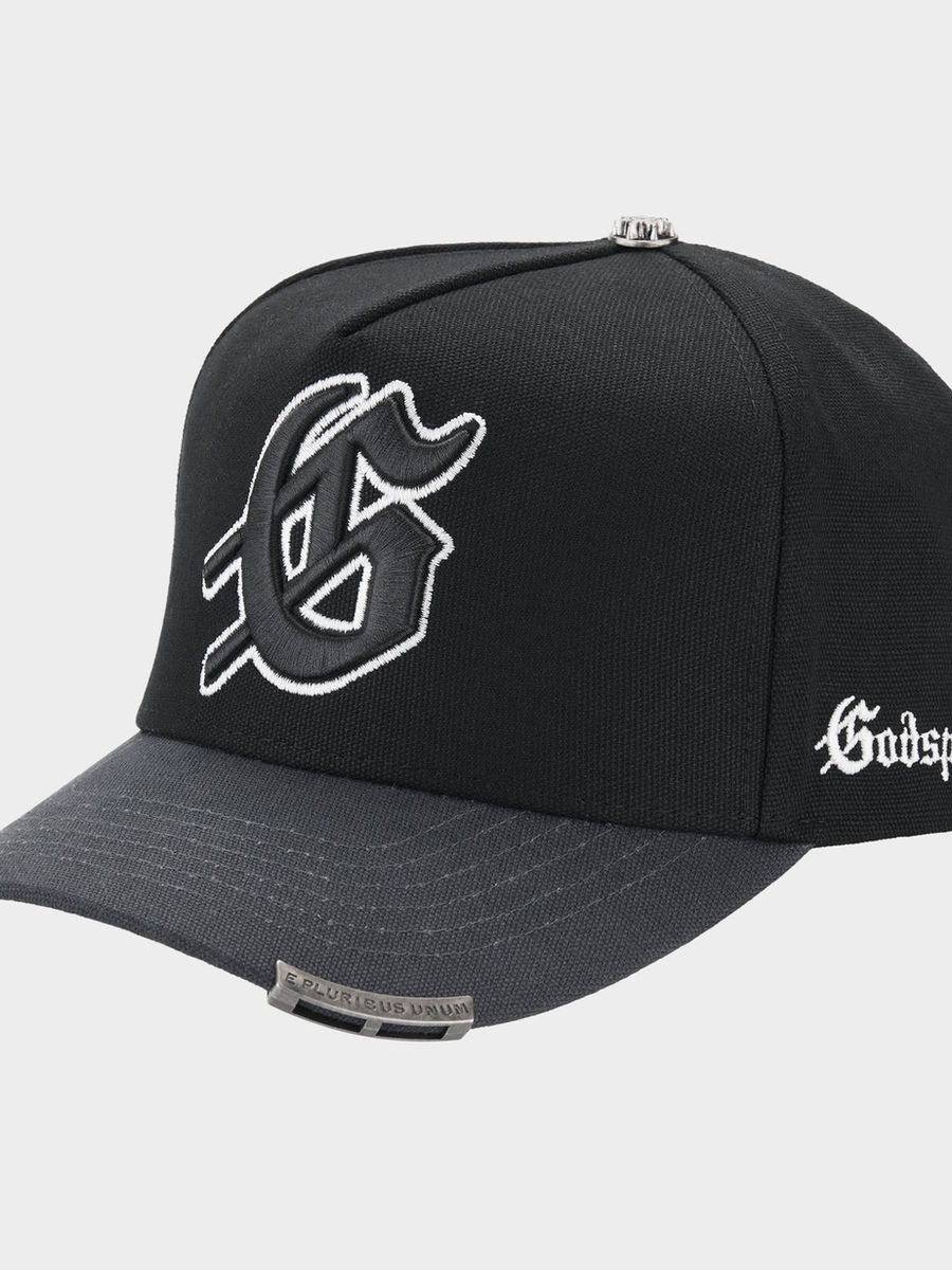 Godspeed Insignia Hat (Black/Grey) — view 1