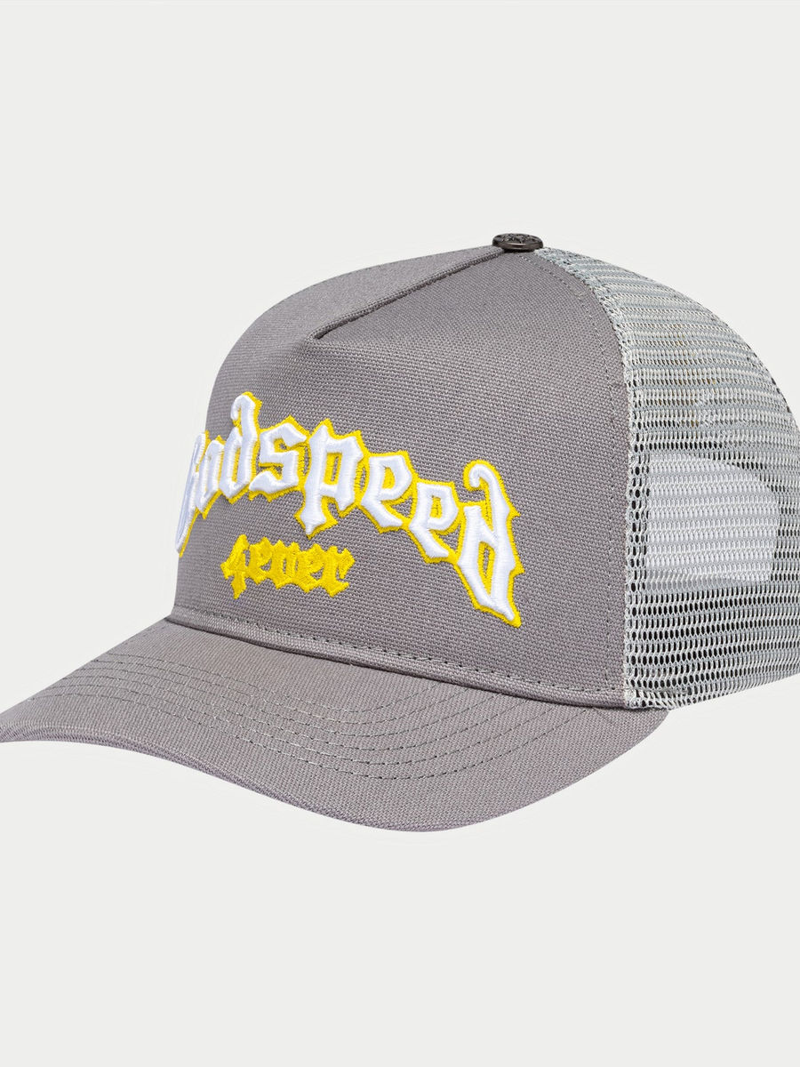GS Forever Trucker Hat (Grey/Yellow) — view 2