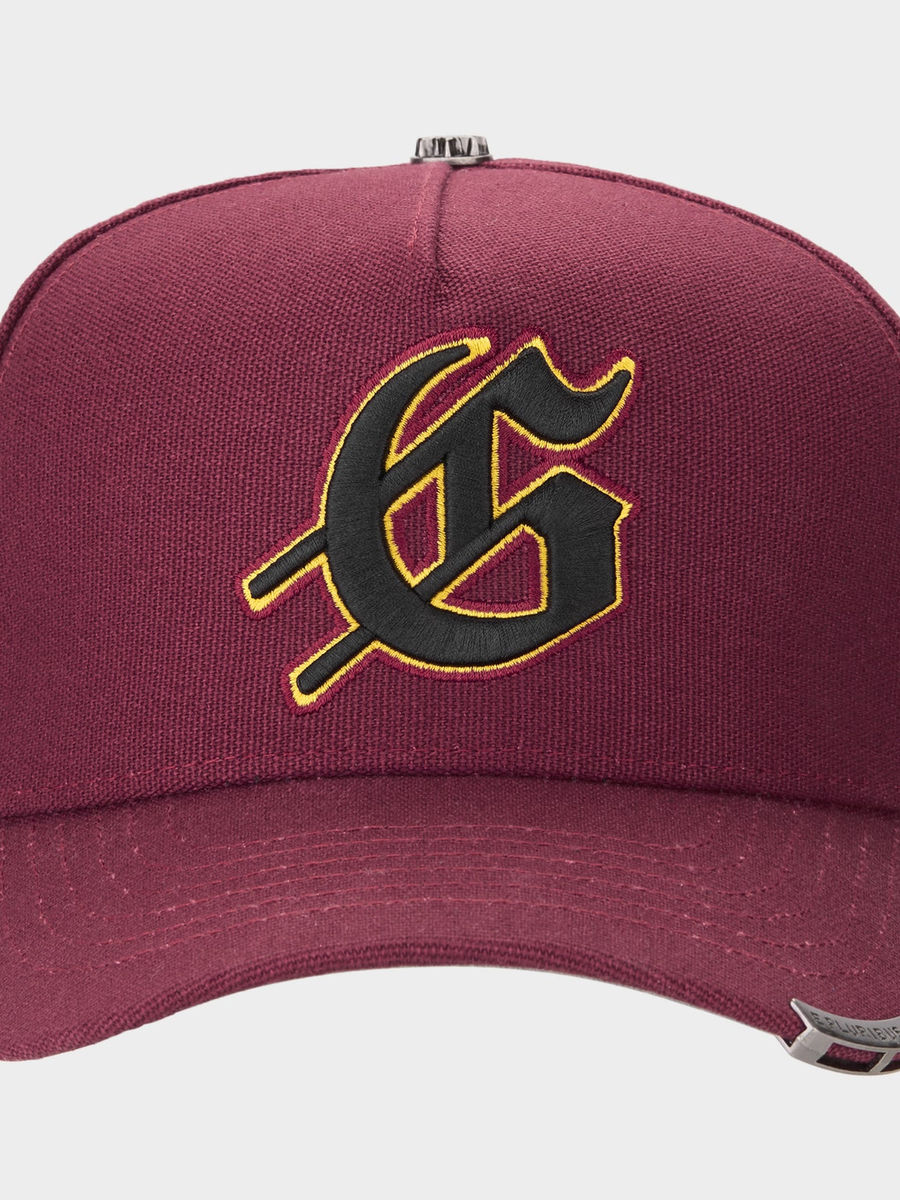 Godspeed Insignia Hat (Red Wine) — view 2
