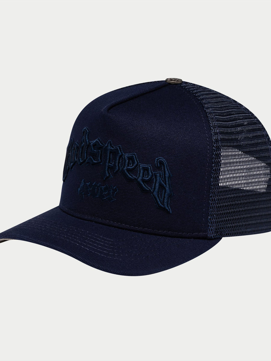 GS Forever Trucker Hat (Navy/Navy) — view 3