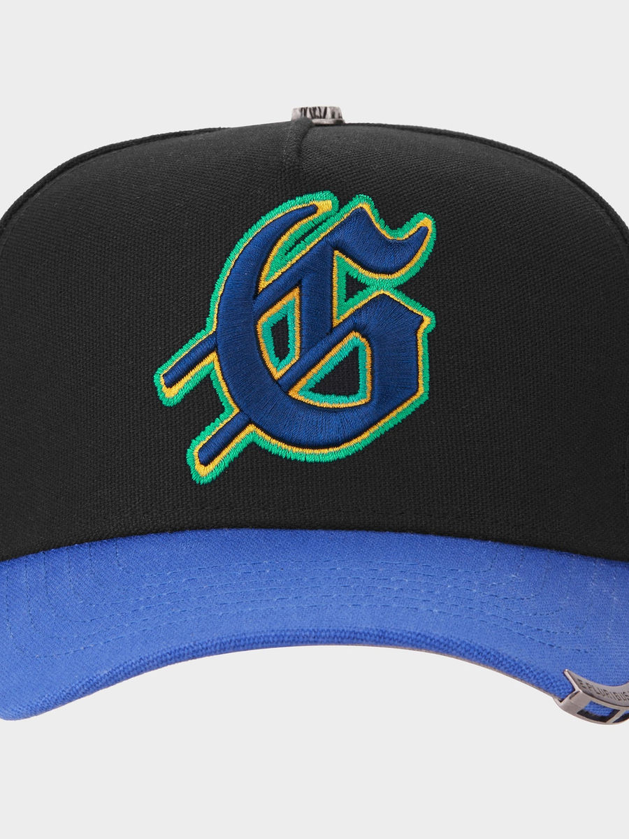 Godspeed Insignia Hat (Black/Royal) — view 2