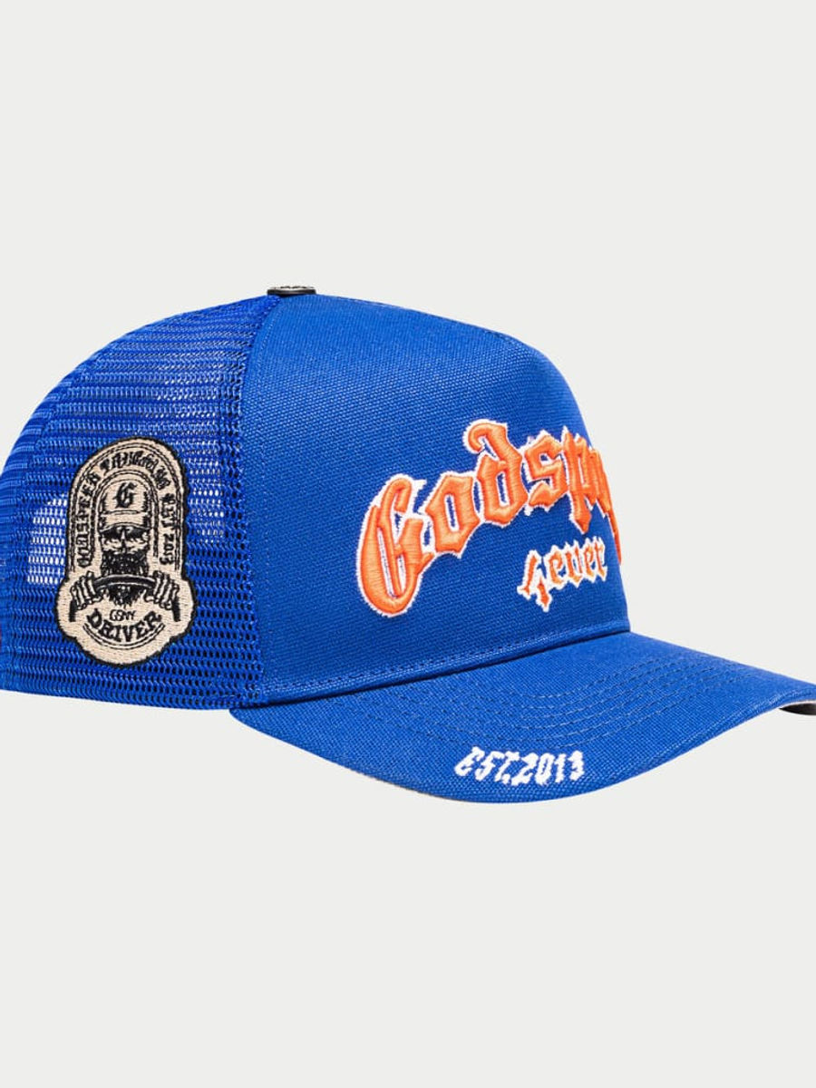 GS Forever Trucker Hat (Blue/Orange) — view 4