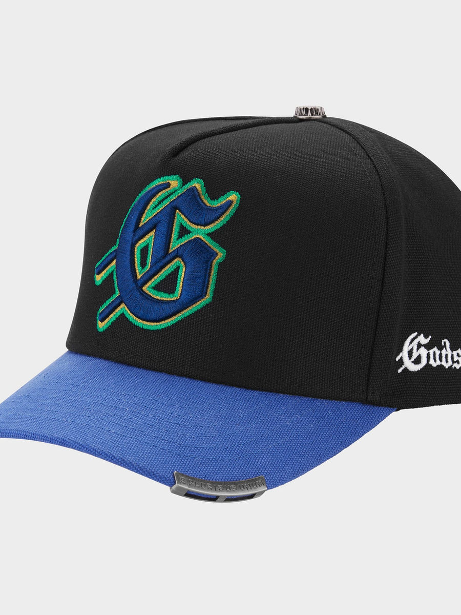 Godspeed Insignia Hat (Black/Royal) — view 1