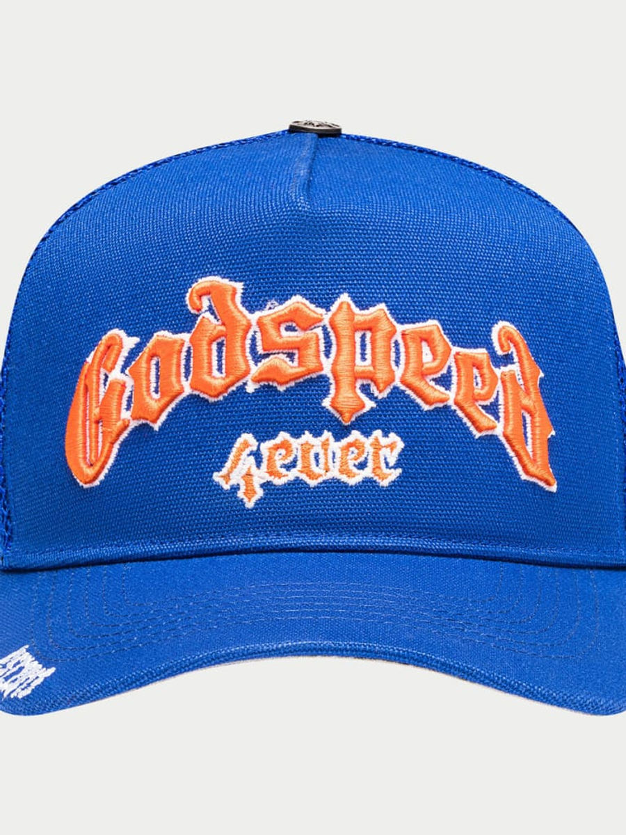 GS Forever Trucker Hat (Blue/Orange) — view 1